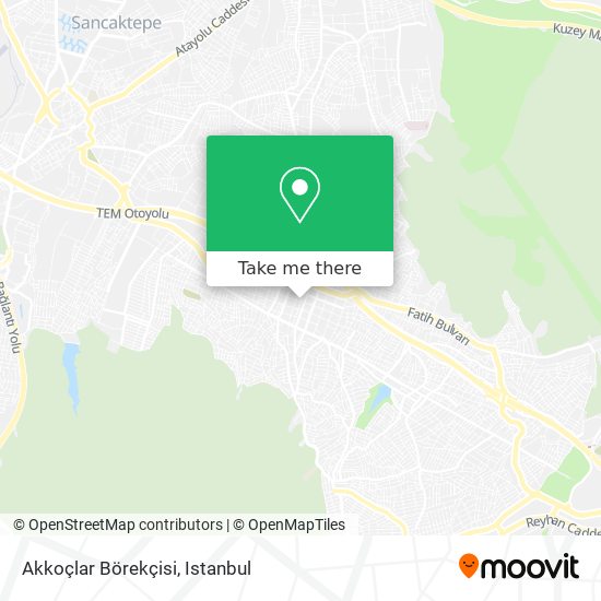 Akkoçlar Börekçisi map