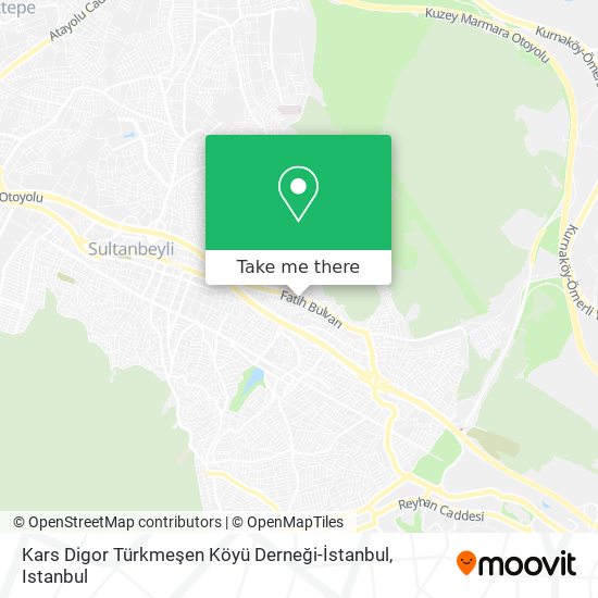 Kars Digor Türkmeşen Köyü Derneği-İstanbul map