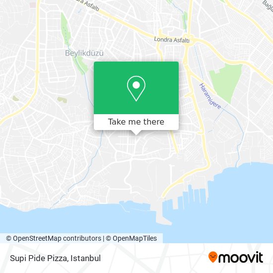 Supi Pide Pizza map