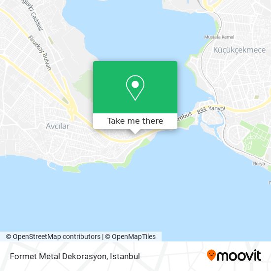 Formet Metal Dekorasyon map