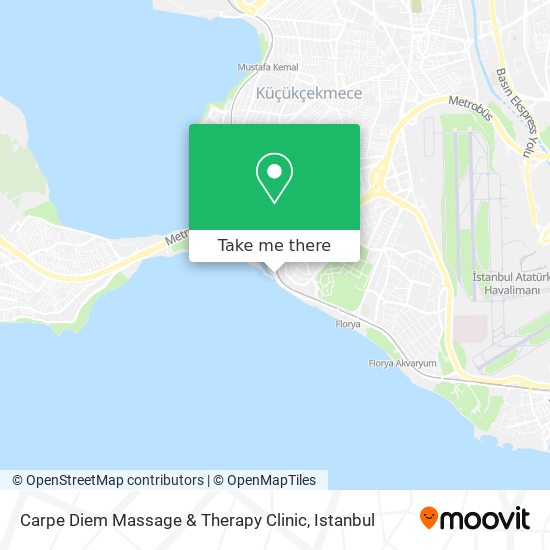 Carpe Diem Massage & Therapy Clinic map