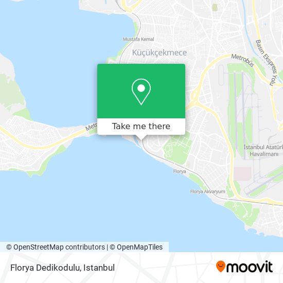 Florya Dedikodulu map