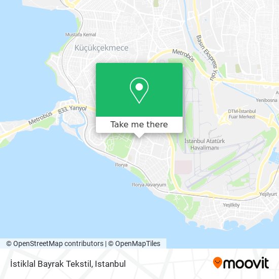 İstiklal Bayrak Tekstil map