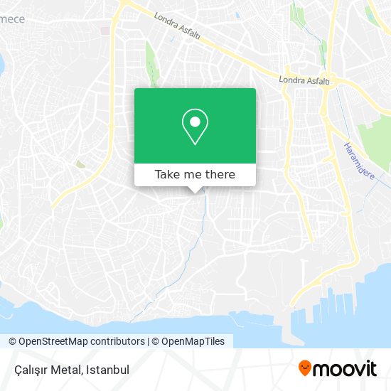 Çalışır Metal map