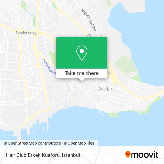 Haır Club Erkek Kuaförü map