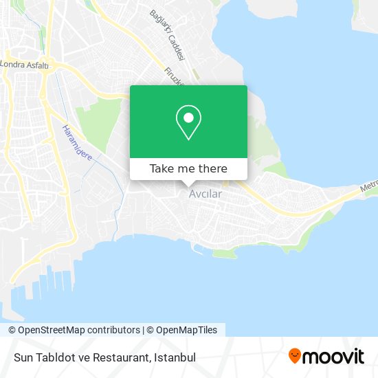 Sun Tabldot ve Restaurant map
