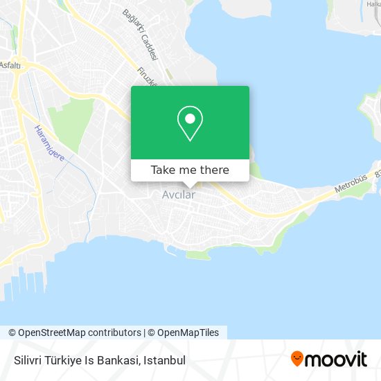 Silivri Türkiye Is Bankasi map