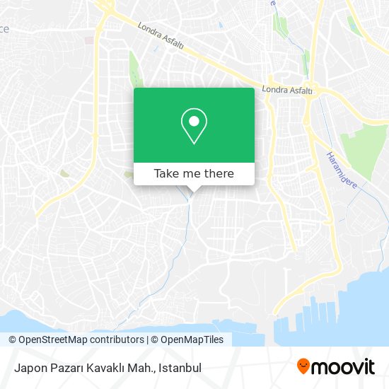 Japon Pazarı Kavaklı Mah. map