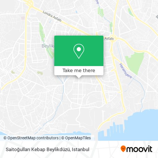 Saitoğulları Kebap Beylikdüzü map