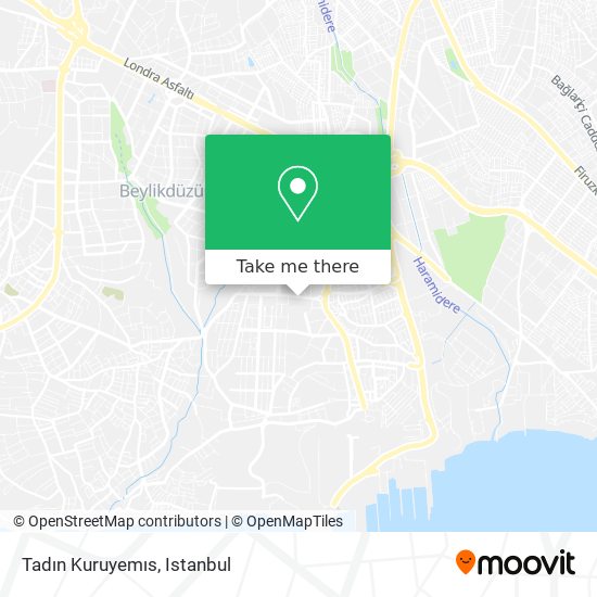 Tadın Kuruyemıs map