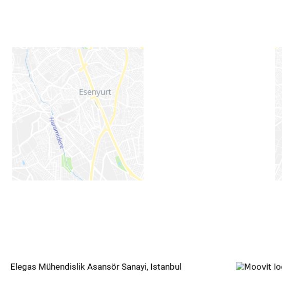Elegas Mühendislik Asansör Sanayi map