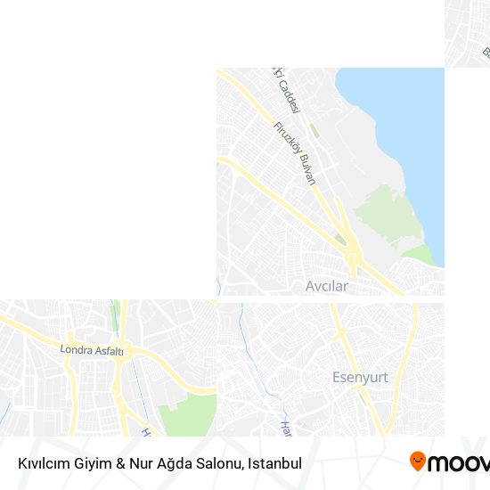 Kıvılcım Giyim & Nur Ağda Salonu map