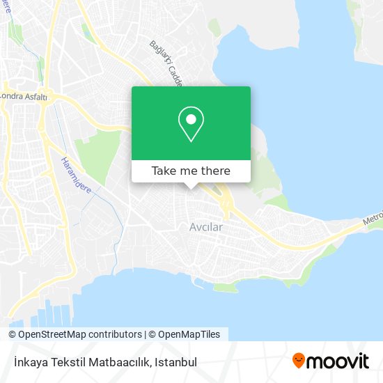 İnkaya Tekstil Matbaacılık map