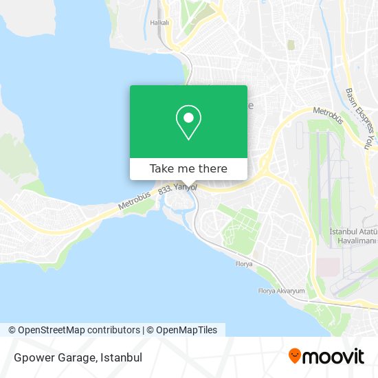 Gpower Garage map