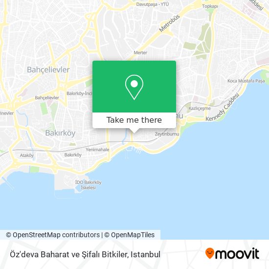 Öz'deva Baharat ve Şifalı Bitkiler map