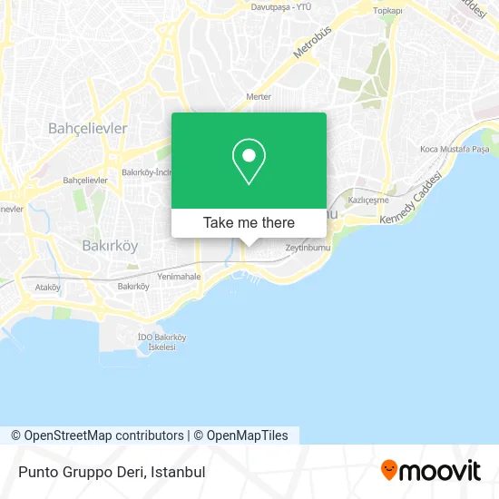 Punto Gruppo Deri map