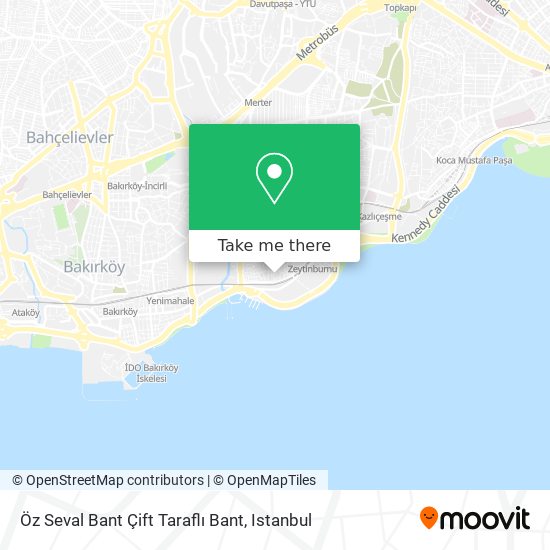 Öz Seval Bant Çift Taraflı Bant map