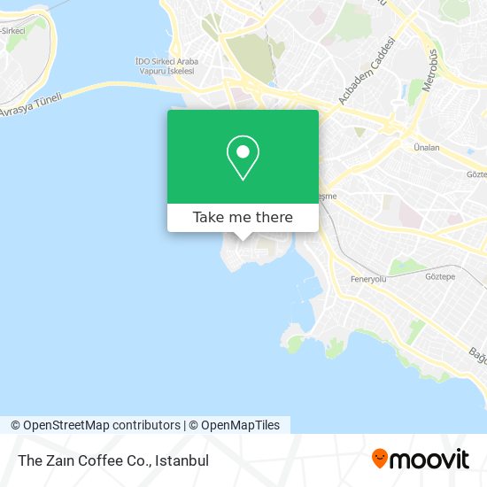 The Zaın Coffee Co. map