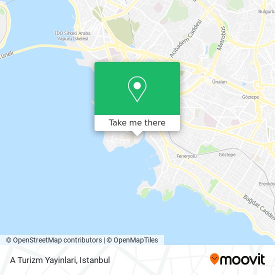 A Turizm Yayinlari map