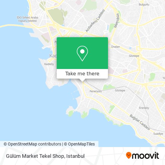 Gülüm Market Tekel Shop map