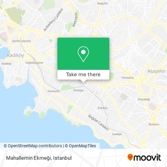 Mahallemin Ekmeği map