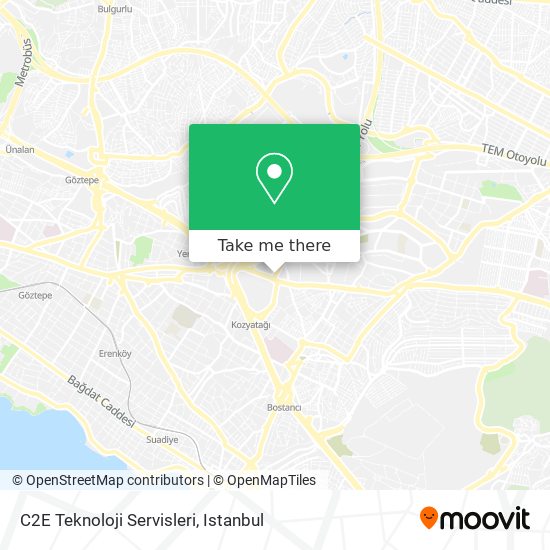 C2E Teknoloji Servisleri map