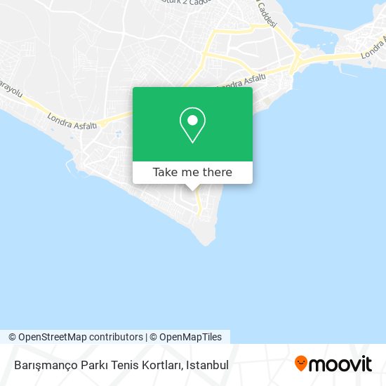 Barışmanço Parkı Tenis Kortları map