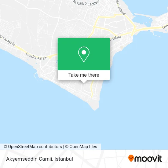 Akşemseddin Camii map