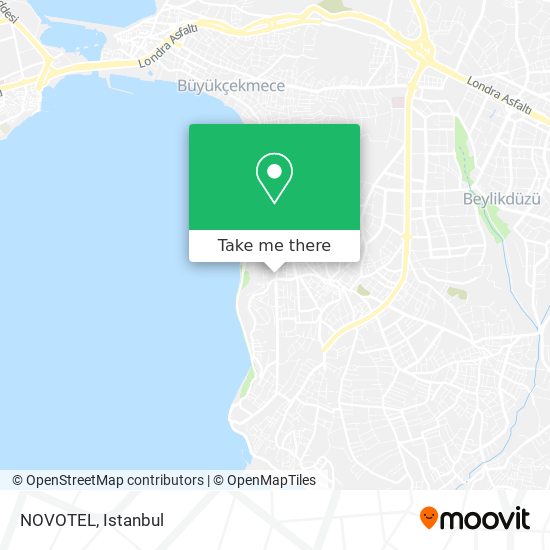 NOVOTEL map