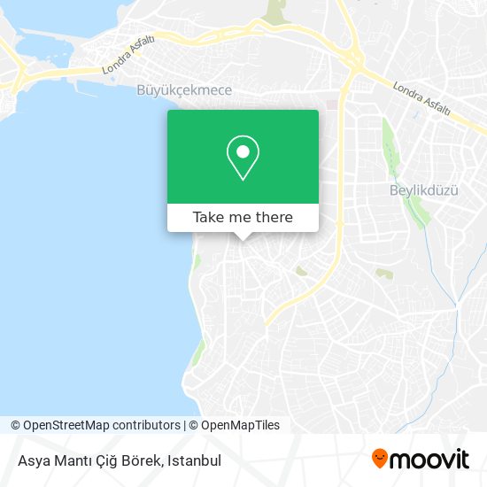 Asya Mantı Çiğ Börek map