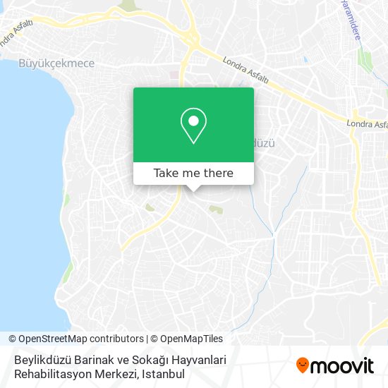 Beylikdüzü Barinak ve Sokağı Hayvanlari Rehabilitasyon Merkezi map