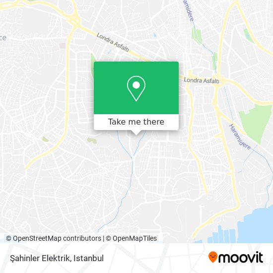 Şahinler Elektrik map