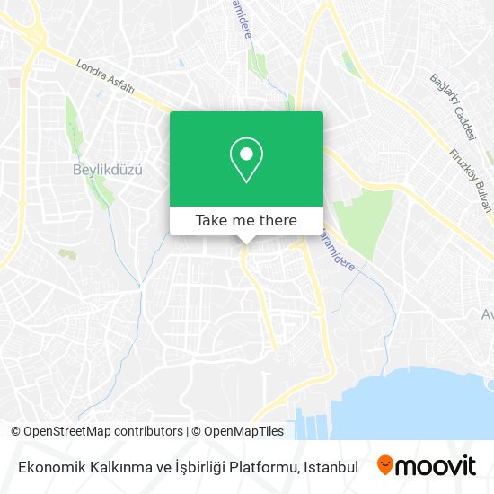 Ekonomik Kalkınma ve İşbirliği Platformu map