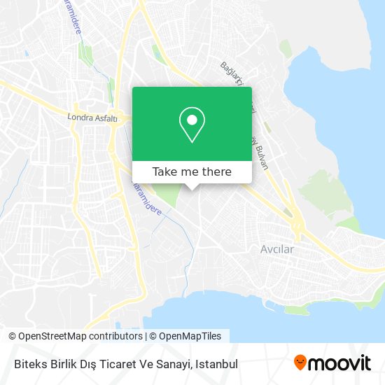 Biteks Birlik Dış Ticaret Ve Sanayi map