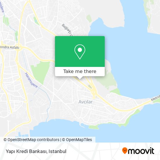 Yapı Kredi Bankası map