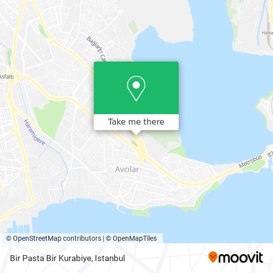 Bir Pasta Bir Kurabiye map