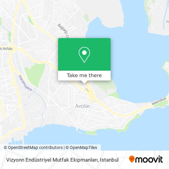 Vizyonn Endüstriyel Mutfak Ekipmanları map