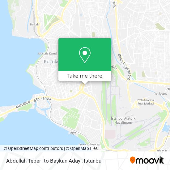 Abdullah Teber İto Başkan Adayı map