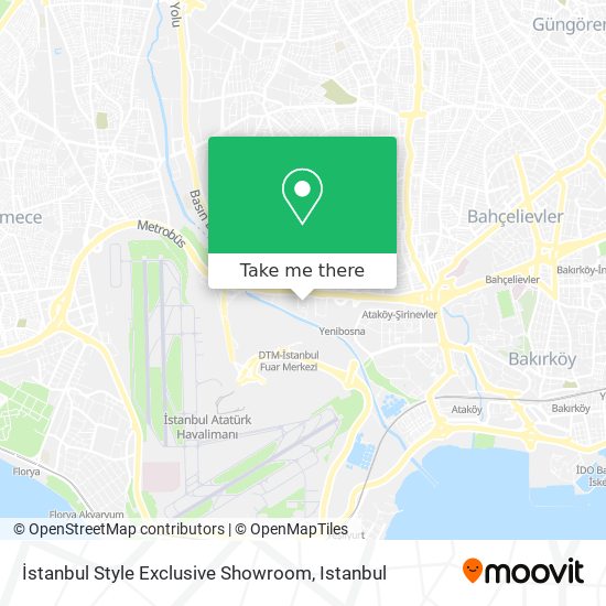 İstanbul Style Exclusive Showroom map
