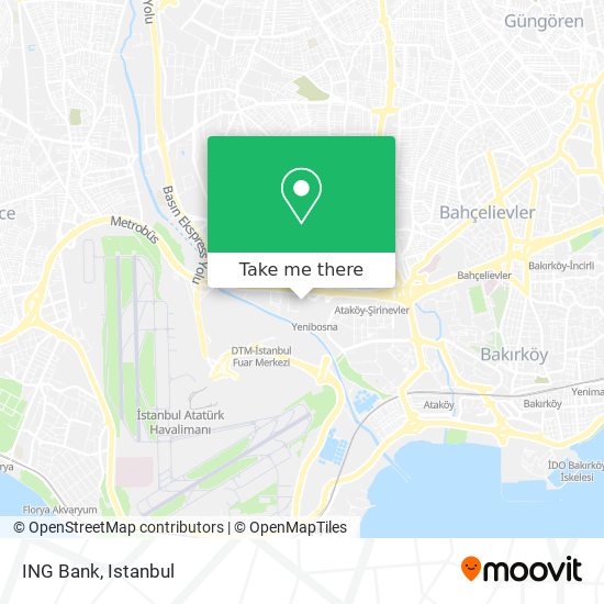 ING Bank map