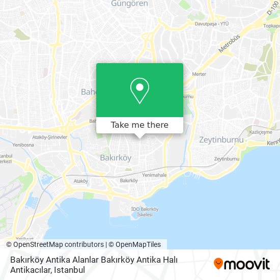 Bakırköy Antika Alanlar Bakırköy Antika Halı Antikacılar map