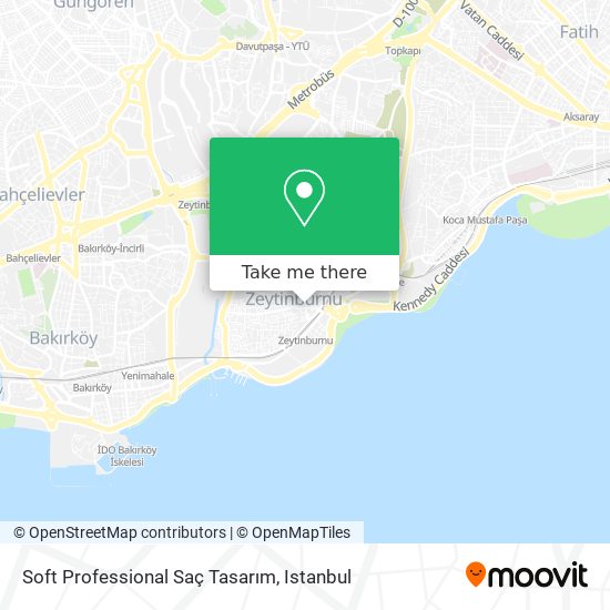 Soft Professional Saç Tasarım map