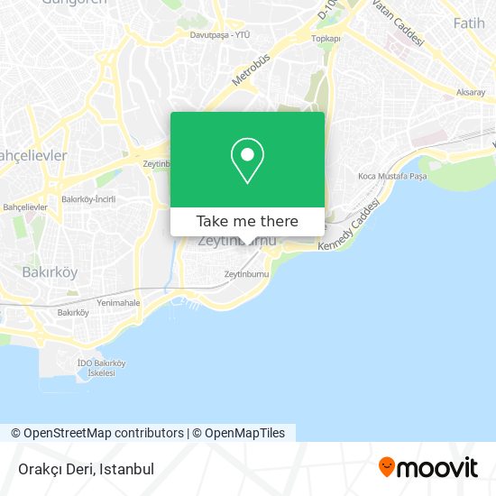 Orakçı Deri map