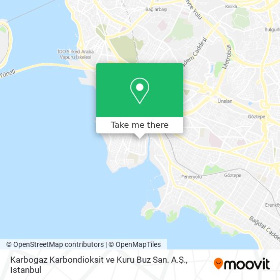 Karbogaz Karbondioksit ve Kuru Buz San. A.Ş. map
