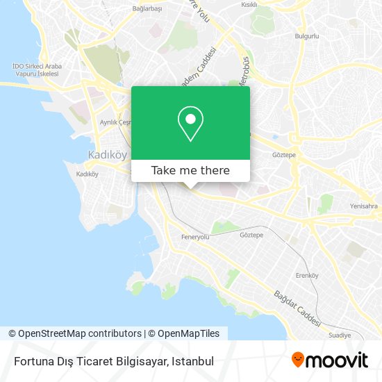 Fortuna Dış Ticaret Bilgisayar map