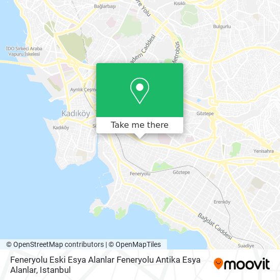 Feneryolu Eski Esya Alanlar Feneryolu Antika Esya Alanlar map