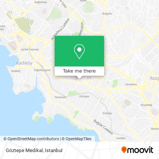 Göztepe Medikal map