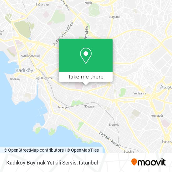 Kadıköy Baymak Yetkili Servis map