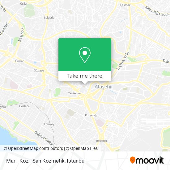 Mar - Koz - San Kozmetik map