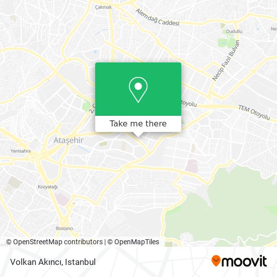 Volkan Akıncı map